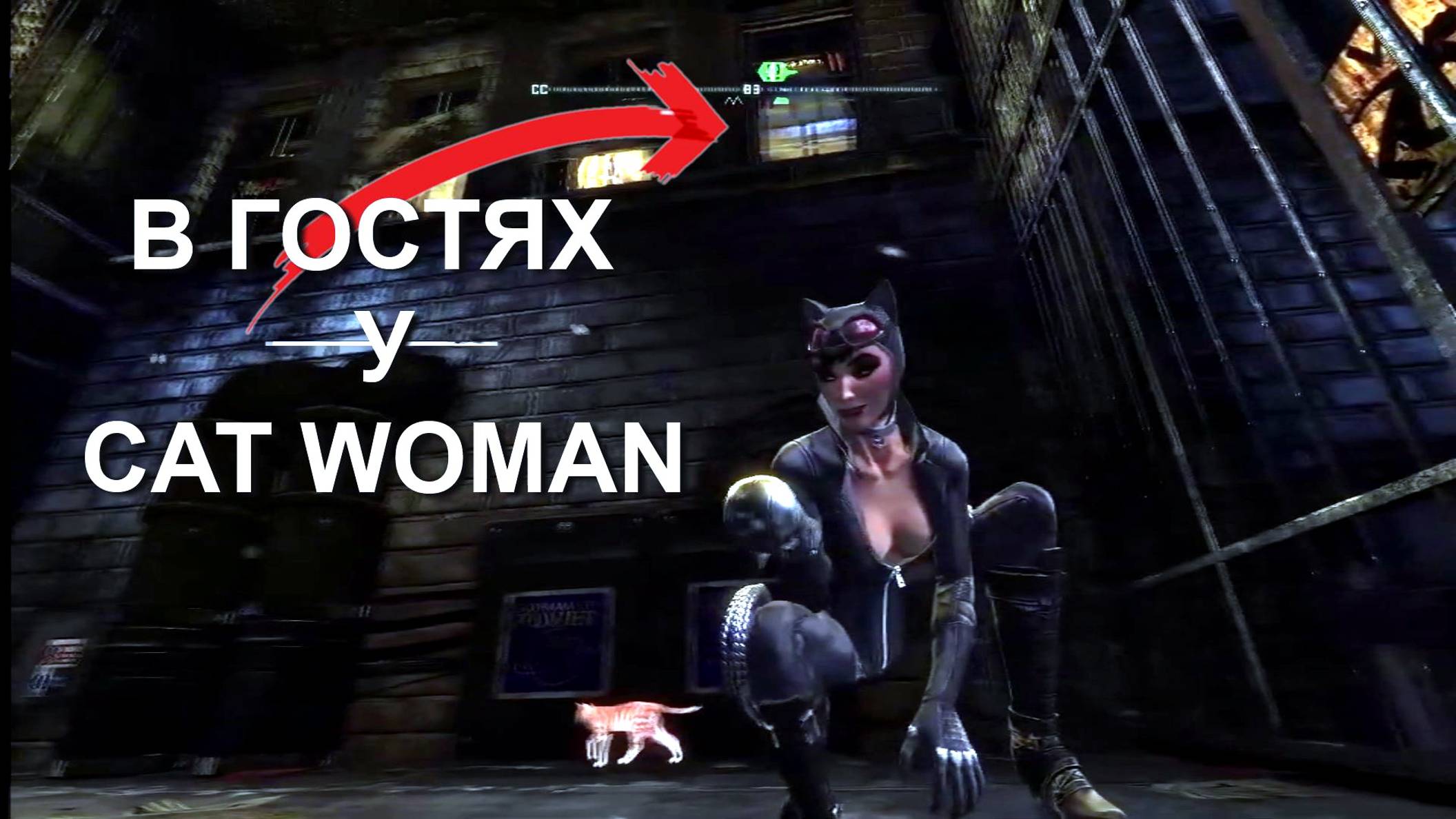 В ГОСТЯХ У КОШКИ BATMAN ARKHAM CITY С КОДАМИ