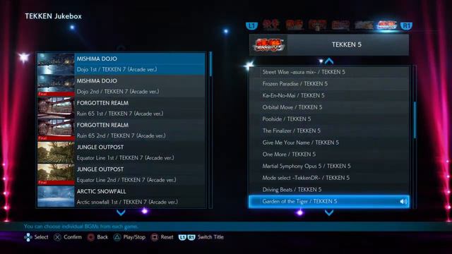 TEKKEN 7 Jukebox Mode - TEKKEN 5 Complete Soundtrack Playlist (TEKKEN 7) смотреть онлайн