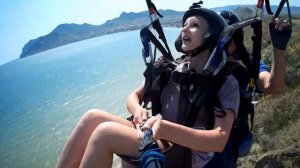 Параплан в Коктебеле. Полеты