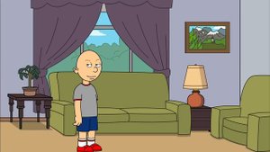 Classic Caillou Skips School To Play Minecraft/Grounded
