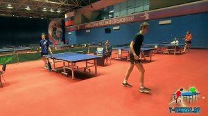 Шилов Глеб 925 фнтр - Лебедев Богдан 491 фнтр.  Кубок Москвы по настольному теннису 2004 и моложе.