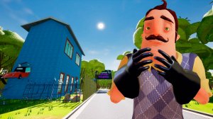 ШОУ ПРИВЕТ СОСЕД!ОН ВРЕЗАЛСЯ В ДОМ НА МАШИНЕ!ИГРА HELLO NEIGHBOR ПРОХОЖДЕНИЕ МОДА SUMMER NEIGHBOR!