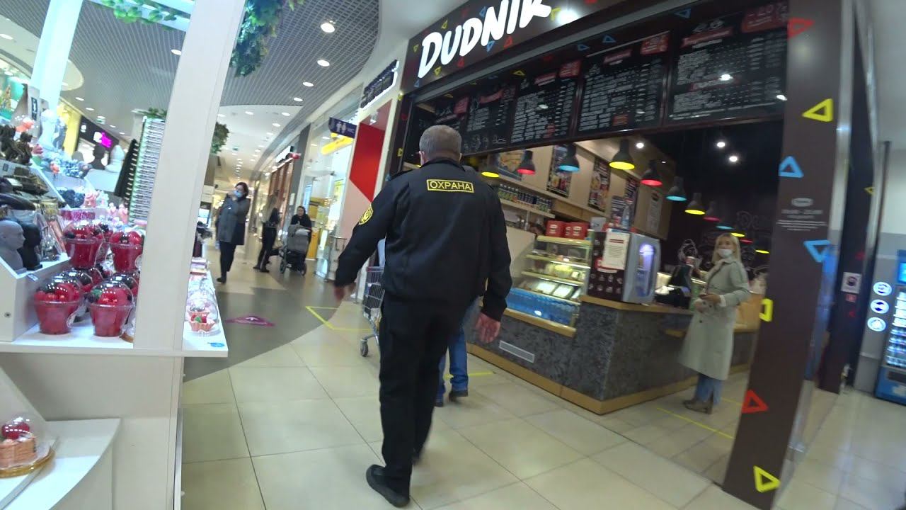 Часть 1 ОХРАННИК МАГНИТ-СЕМЕЙНЫЙ "ГРАБИТ" ПОКУПАТЕЛЯ в ТРЦ Галерея, г. Новосибирск @clubpatriot