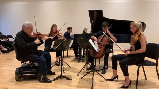 Dvorak Piano Quintet mvt. 4 смотреть онлайн