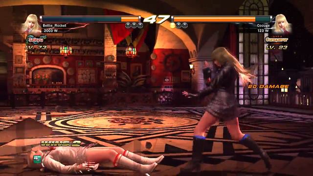 45 - Tekken Revolution - Coouge (Lili) vs Bettie_Rocket (Lili) смотреть онлайн