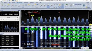 16.08.2024 13:03UTC, [Es], RTVS Rádio Regina Stred, Словакия, 88.5МГц, 1508км