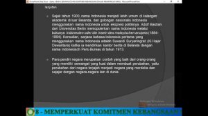 PKN KELAS 8 - MEMPERKUAT KOMITMEN KEBANGSAAN