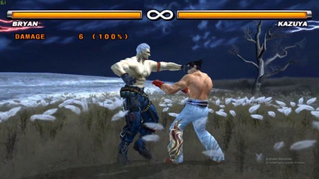 Bryan Taunt Jet upper TEKKEN 5 смотреть онлайн