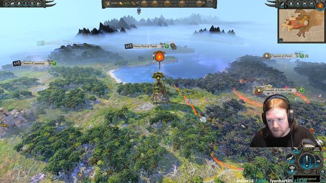 Total War Warhammer 2 - Lord Mazdamundi Lizardmen - 2 смотреть онлайн