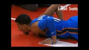 Andre Roberson scary injured at Oklahoma vs Detroit Piston game / NBA