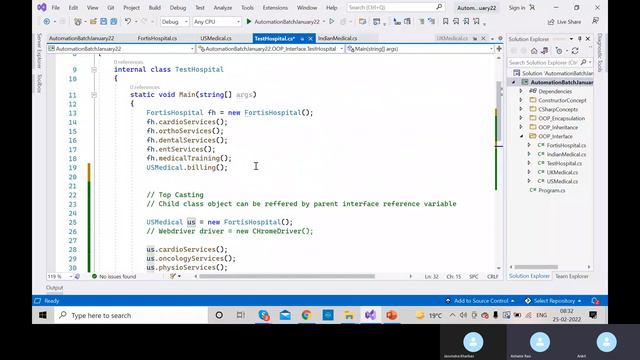 Part  24 C# Inteface Concept   Multiple Inheritance