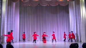 "Конь-огонь" народный хореографический ансамбль "Мозаика" . Солнечночнодольск, Ставропольский край