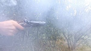 black powder pistol An IX Pedersoli  slow motion shooting