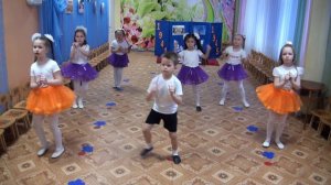 Танец "Бибика" в исполнении старшей группы