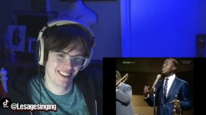 What EVERYONE gets wrong! - How Louis Armstrong ACTUALLY sings | what a wonderful world reaction