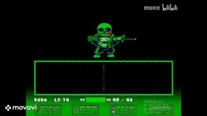 Green Sans Fight phase 2 | перевод и озвучка |