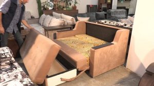 Диван выкатной Лондон. Производство мебельной фабрики Диван-Диван. [SN0qYPuVyzE]