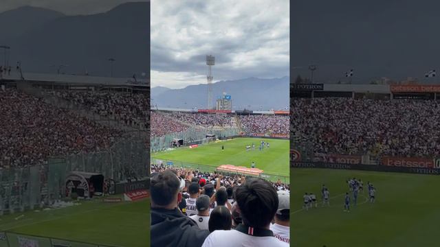 Primer penal perdido Cristian Palacios - Coló Coló v/s U. De Chile - 2022 - Vista desde Océano 4K