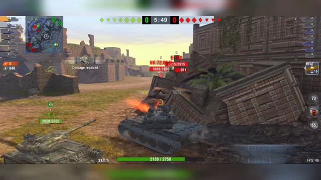 E-100 | Immortal Skin | Camouflage MOD | WOTB ⚡ WOTBLITZ ⚡ смотреть онлайн