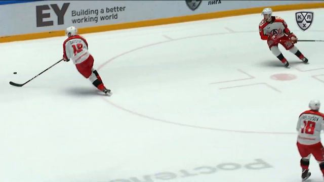 Gareyev ties the game with sick onetimer смотреть онлайн