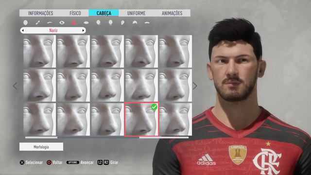 FIFA 20 - Face GUSTAVO HENRIQUE (Tutorial) смотреть онлайн