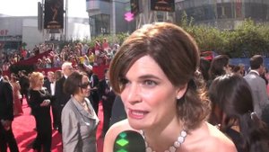 Betsy Brandt aka Marie Schrader of AMC's 'Breaking Bad' on the red carpet of the 2010 Emmys