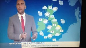 Alex Beresford - ITV Weather - 18th January 2014