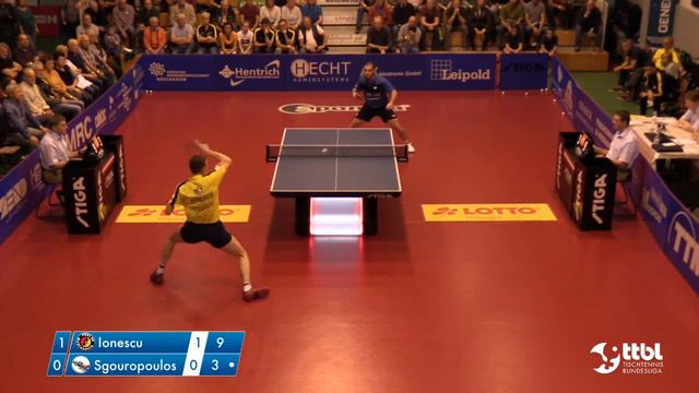 Ovidiu Ionescu vs Ioannis Sgouropoulos (TTBL Selected) смотреть онлайн