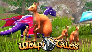 Кенгуру с кенгурятами Wolf Tales