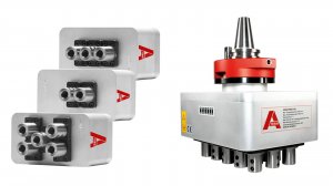 Мультишпиндельный агрегат для вертикальной присадки. ATEMAG VERTI Function Line