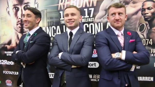 'WE LOOK LIKE WE JUST GOT ADJOURNED FROM COURT' - CARL FRAMPTON, JAMIE CONLAN & PADDY BARNES смотреть онлайн