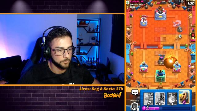 RAGE QUASE QUEBREI TUDO POR CAUSA DESSE DECK DE GOLEM DE ELIXIR NO CLASH ROYALE