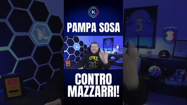 ❌PAMPA SOSA CONTRO MAZZARRI!❌#footballnews #naples #seriea #serieatim #bestoftheday #goal #ultras