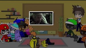 Paw patrol react to the attack of the dead man ww1