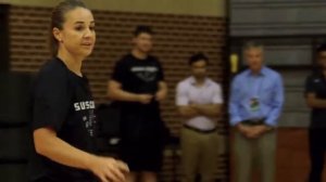 Becky Hammon Spurs Camp