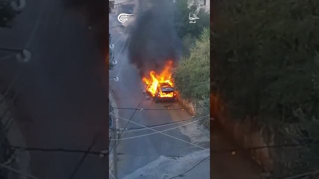 🇱🇧💥Новая волна массовых взрывов беспроводных средств связи в Ливане:горят дома, множество раненых