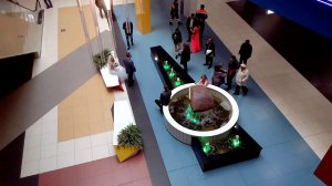 Строительство фонтана в торговом центре "Мурманск Молл"