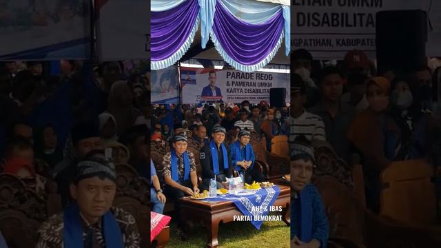 AHY IBAS DI DESA KARANG PATIHAN BALONG