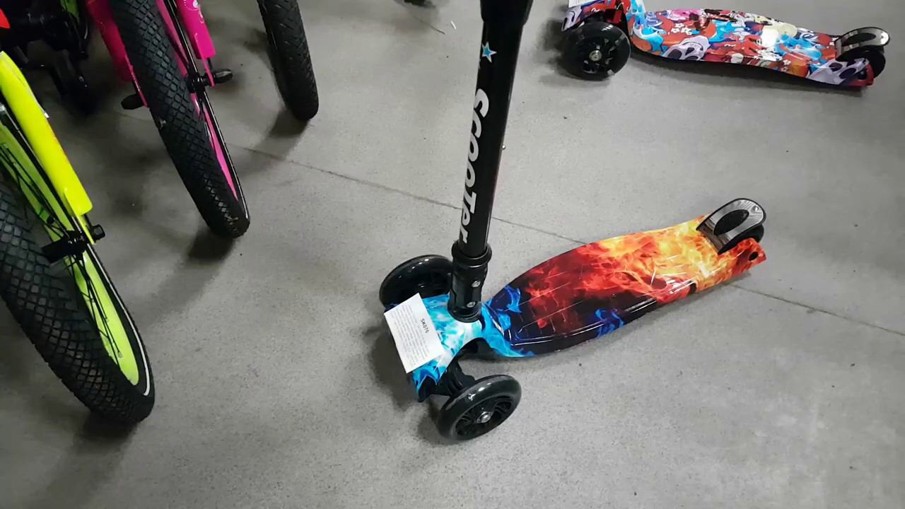 Самокат Scooter SK 076 Видеообзор. смотреть онлайн