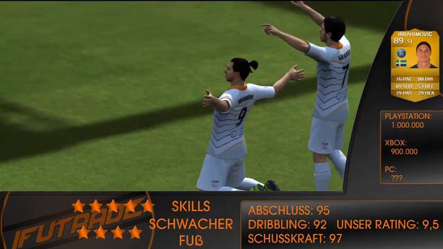 FIFA 14 | Ultimate Team | Zlatan Ibrahimovic Player Review! FIRST EVER!!!! смотреть онлайн