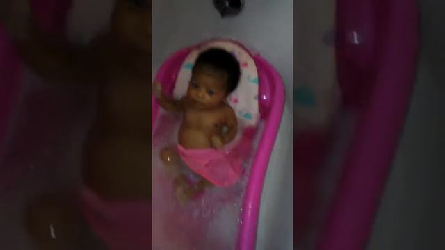 Claudia Claudia Christian first bath