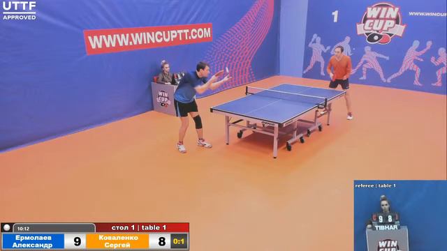 Ермолаев Александр Коваленко Сергей Турнир Восток 1 WINCUP 26.03.21 Прямая трансляция Зал1