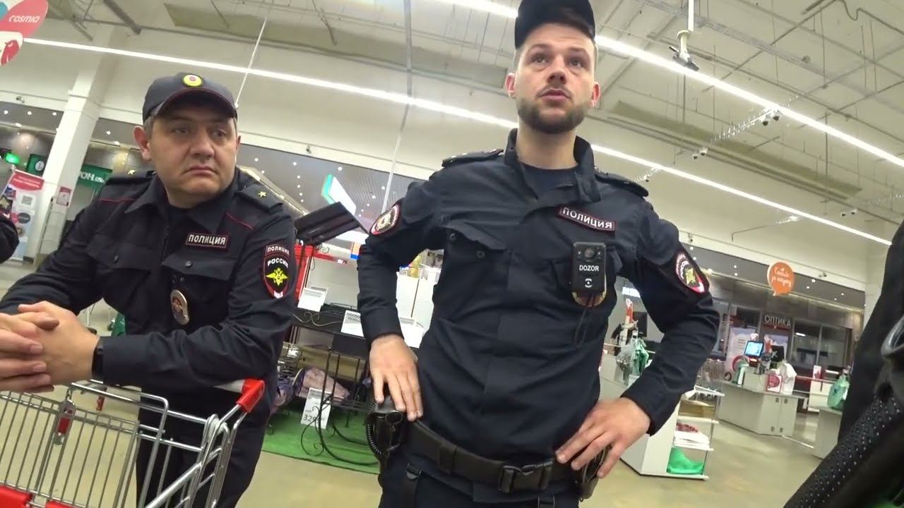 Ч3 ПОЛИЦИЯ в магазине. ШТУРМУЕМ АШАН. Оформляем просрочку.