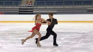 2015 ISU Junior Grand Prix Bratislava Free Dance Rachel PARSONS / Michael PARSONS USA