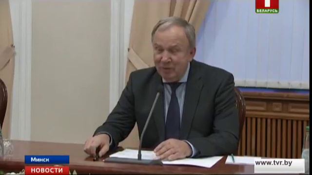 Петера Маурера сегодня принимали в Правительстве Беларуси