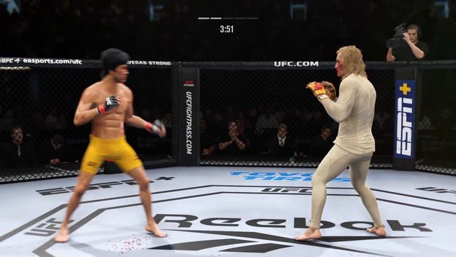 PS5 | Bruce Lee vs. Julia Zlata Gunthel (EA Sports UFC 4)🥊 смотреть онлайн