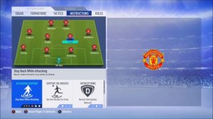 FIFA 19 MANCHESTER UNITED SIR ALEX FERGUSON CUSTOM TACTICS AND GAMEPLAY HD