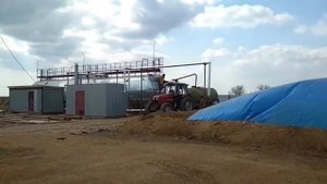 Биогазовый комплекс в Астраханской области