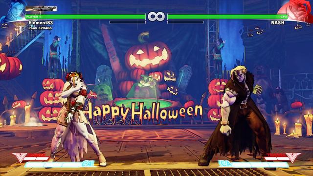STREET FIGHTER V_ Spooky Arena Holloween Stage Theme Extended смотреть онлайн
