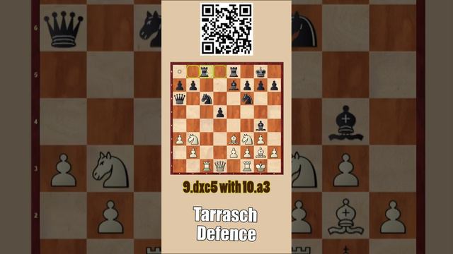 Tarrasch Defence - 9.dxc5   Reti Variation